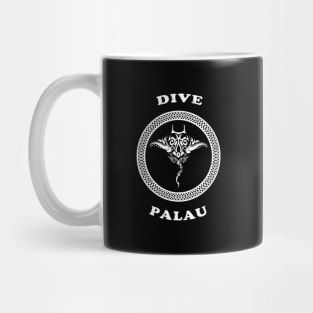 Dive Palau Tribal Stingray Vacation Diving Mug